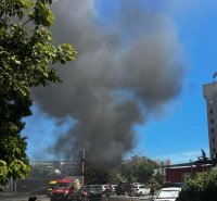 Голям пожар избухна в Слънчев бряг