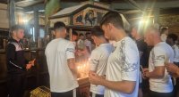Славия отдаде почит към загиналите деца от академията на клуба