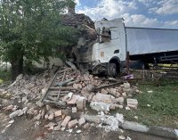Тир се е вряза в къща в Монтанско