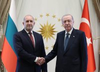 Bulgarian Prime Minister Rumen Radev meets Turkish President Recep Tayyip Erdoğan ahead of NATO Summit