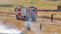 Мащабно учение за действия при горски пожари в Казанлък