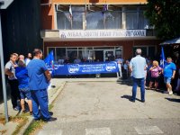Протест на работещите в Спешна помощ в Югозападна България (СНИМКИ)