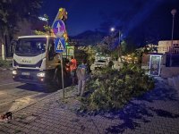 Силна буря се разрази тази вечер в Петрич (СНИМКИ)