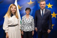 Подобряване на транспортната свързаност обсъдиха български министри с еврокомисаря Марта Кос