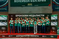 Тържествено посрещане за бронзовите медалисти от Евроволей U18