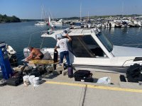 Нова подводна навигационна линия улеснява гмуркането край остров Света Анастасия