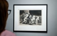 Paintings by Francisco Goya and a Work by Salvador Dal&iacute; at Exhibition in &ldquo;Square 500&rdquo; National Gallery in Sofia