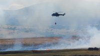Mi-17 Helicopter Joined the Firefighting Efforts in the Pazardzhik Region