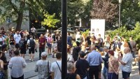 Граждански протест пред Съдебната палата в Пловдив с искане за справедливост за убития Георги Кузев