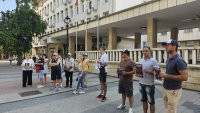 Протест пред Съдебната палата в Пловдив: Близки и приятели на убития Георги Кузев искат справедливост