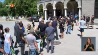 Близки и приятели изпратиха легендата на Локомотив София Нако Дойчев