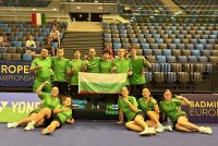 България записа втора победа на европейското отборно първенство по бадминтон за юноши и девойки до 19 г.