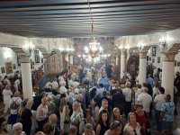 Патриарх Даниил оглави празничната литургия в храма "Успение Богородично" в Кюстендил
