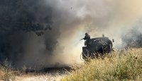 Пожарът край Хасково: Втори ден продължава борбата с огнената стихия