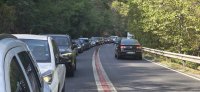 Километрични задръствания в Кресненското дефиле и в двете посоки