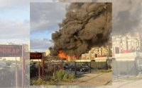 Пожар избухна в автосервиз за газови уредби във Варна