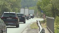 Тежък трафик през Кресненското дефиле в посока Кулата