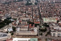 Голяма волейболна топка на площад "Света Неделя" в София за Евроволей