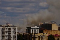 Петима души са ранени при руската атака с дрон по централата на Службата за сигурност