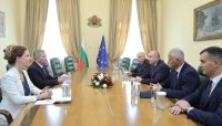 Премиерът Румен Радев се срещна с помощник генералния секретар на НАТО по разузнаването и сигурността Скот Брей