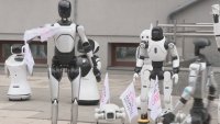 Протест на роботи в Полша срещу изкуствения интелект