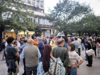 Protest Held Outside BNT Over Programming Changes at the Public Service Broadcaster