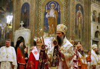 Преди Кръстовден: Патриархът отслужи света литургия в храм &bdquo;Св. Александър Невски&ldquo;