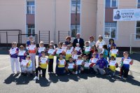 Детска атлетика с Николина Щерева и Светла Златева в Поморие