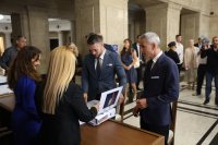 Андрей Гюров и Георги Кандев се регистрираха в ЦИК за президентските избори