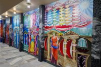 &lsquo;The Muses and Performing Arts&rsquo;: Students transform theatre foyer in Veliko Tarnovo