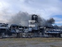 Пожар гори в склад за изолационни материали в Бяла, Варненско, има загинал