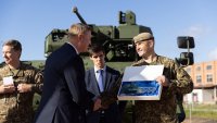 Латвия получи първото бойно превозно средство &bdquo;Hunter&ldquo;
