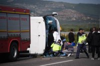 При катастрофа в Турция загинаха 11 души, а 27 бяха ранени