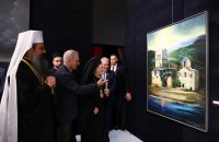 Патриарх Даниил и Вселенският патриарх Вартоломей откриха изложбата "Света гора в София" в НДК