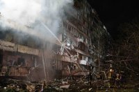 Руски удари по енергийната инфраструктура на Украйна оставиха около 280 хиляди домакинства без ток