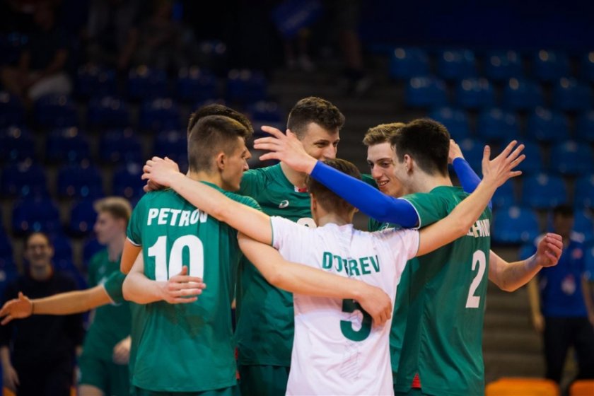 българия играе петото европейското първенство волейбол юноши години