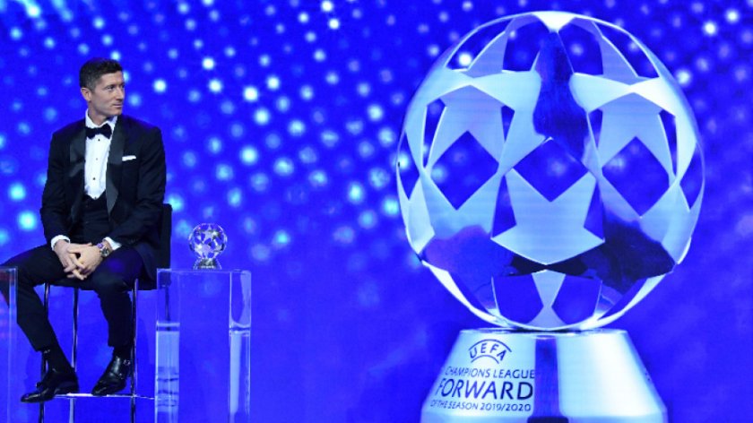 Роберт Левандовски грабна приза за "Най-добър играч на УЕФА"