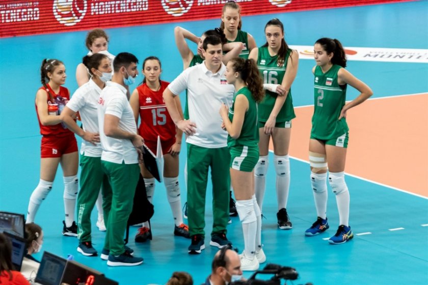 България U17 завърши на пето място в групата си на Евроволей 2020