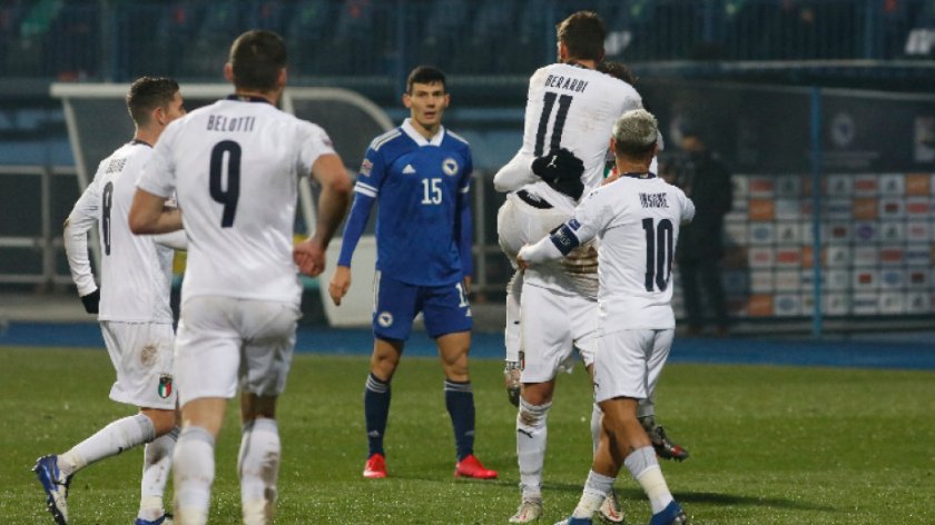 Италия взе своето в Сараево и ще играе в голямата четворка на "Лигата на Нациите"