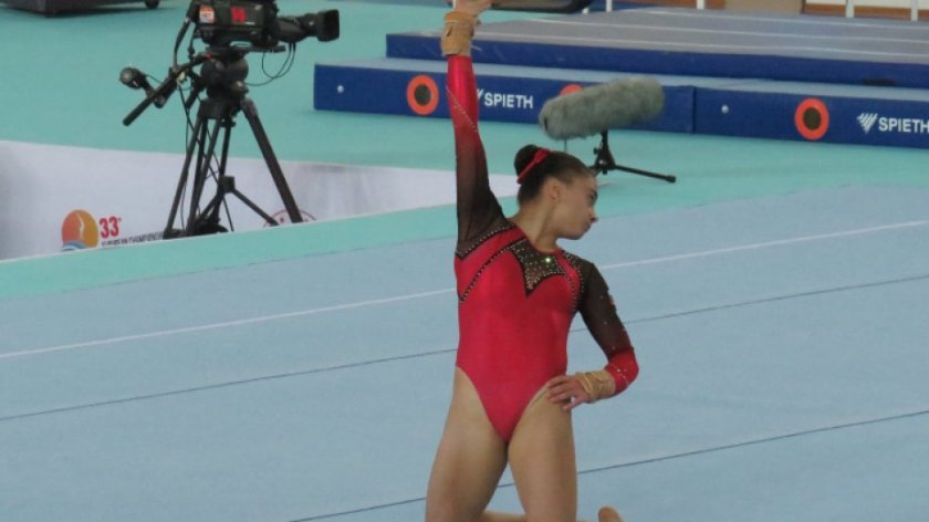 валентина георгиева финала прескок спортна гимнастика