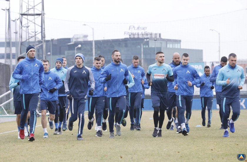 Левски проведе първа тренировка за 2021 г. (ВИДЕО)