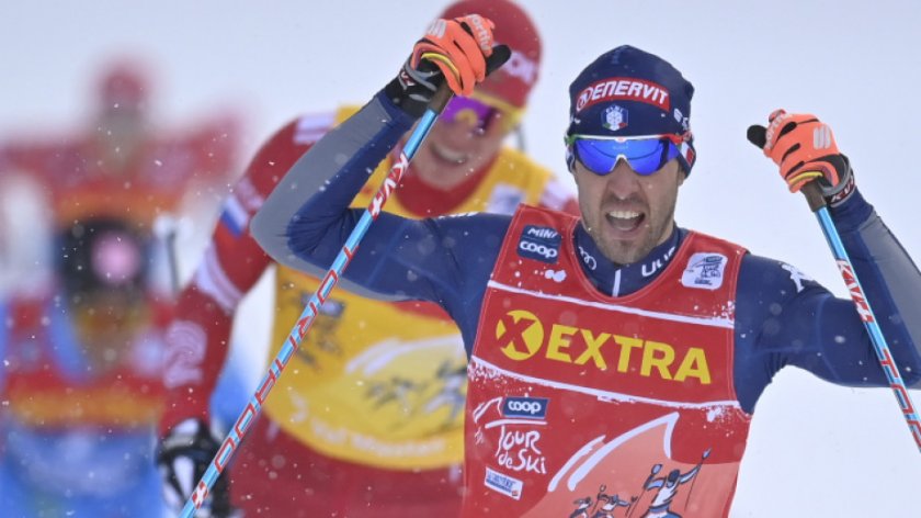 федерико пелегрини спечели първия етап тур дьо ски