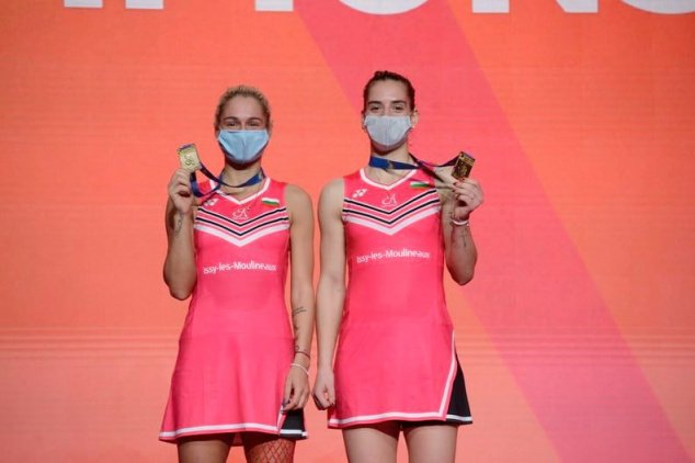 Стефани и Габриела Стоеви са европейски шампионки по бадминтон