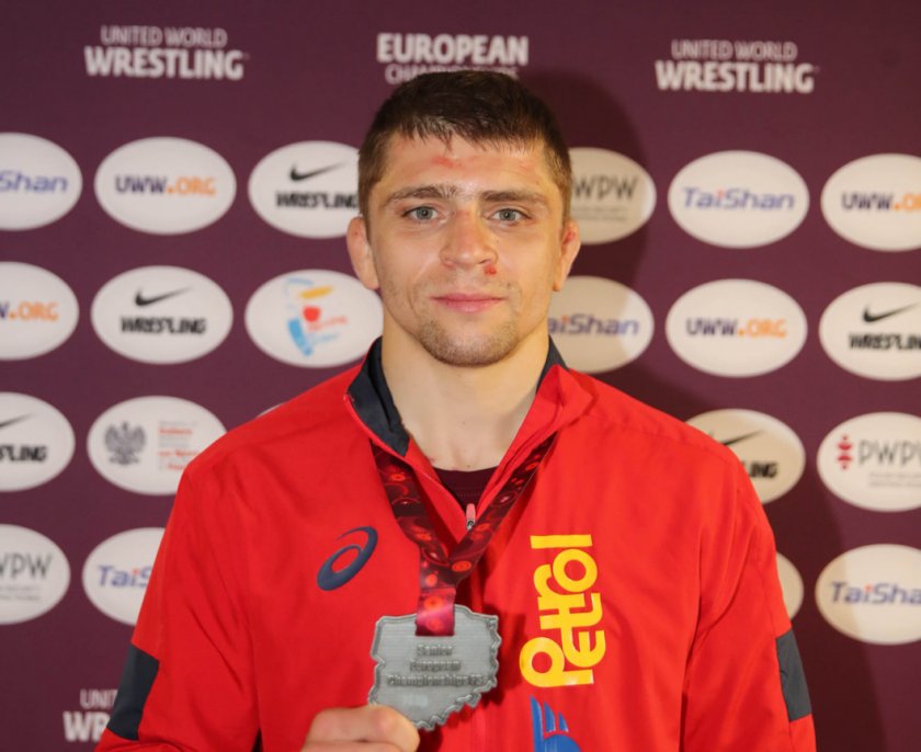 мирослав киров спечели бронзов медал европейското борба