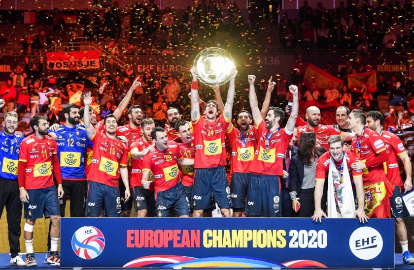 испания новият стар европейски шампион хандбал мъже