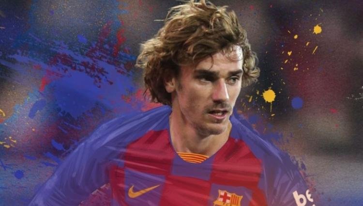 официално гризман играч барса