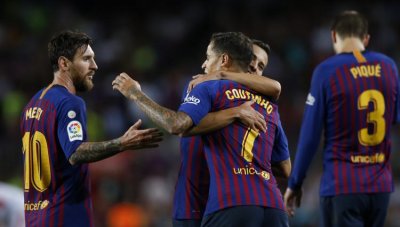 Барселона започна с убедителна победа новия сезон