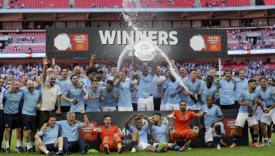 Ман Сити спечели Комюнити Шийлд