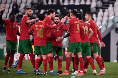 Португалия вкара само веднъж на Азербайджан, но това бе достатъчно