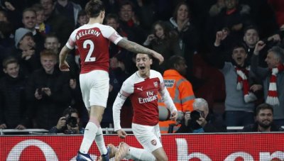 Арсенал продължава да мачка, този път жертвата бе Лестър